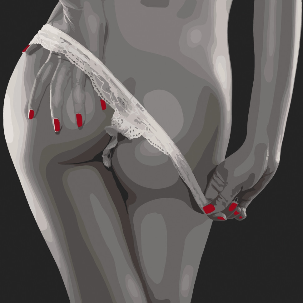 Картина mebelime  mebelime  за номерами "Таємнича спокуса" Art Craft 10280-AC 40х40 см, фото 1