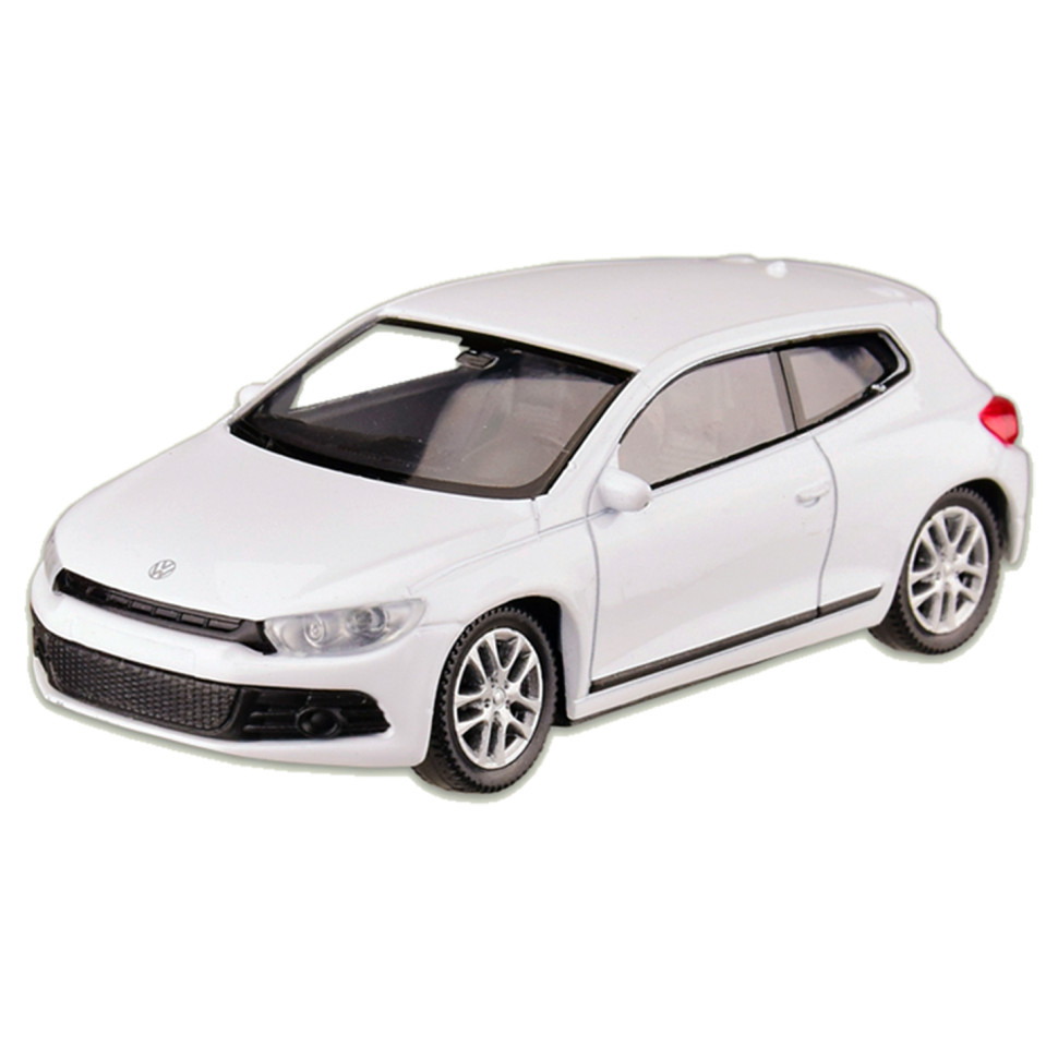 Машина металева VOLKSWAGEN SCIROCCO "WELLY" 44027CW масштаб 1:43, фото 1