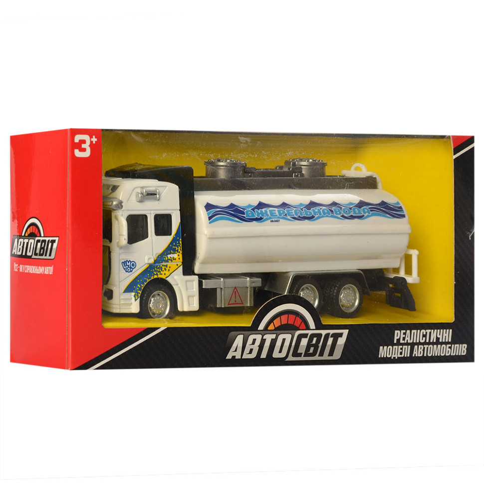 Дитяча Машинка mebelime  mebelime  Бензовоз Автосвііт AS-2427 іінерціійний, фото 1