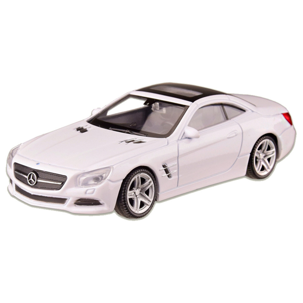 Машина металева MERCEDES-BENZ SL500 "WELLY" 44043CW масштаб 1:43, фото 1