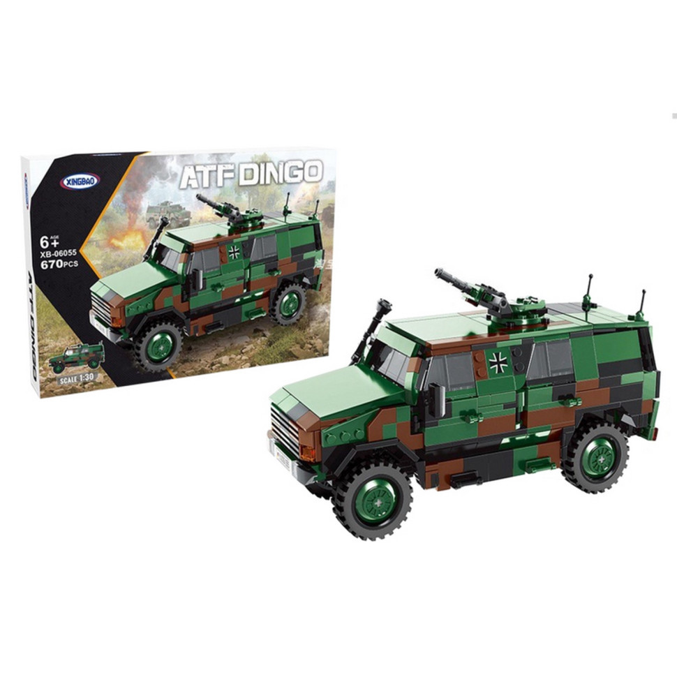 Конструктор mebelime "Бронетранспортер Dingo" XB-06055 670 деталей, фото 1