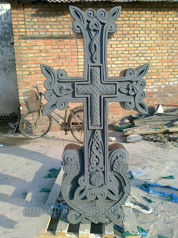 Хрест з граніту № 342