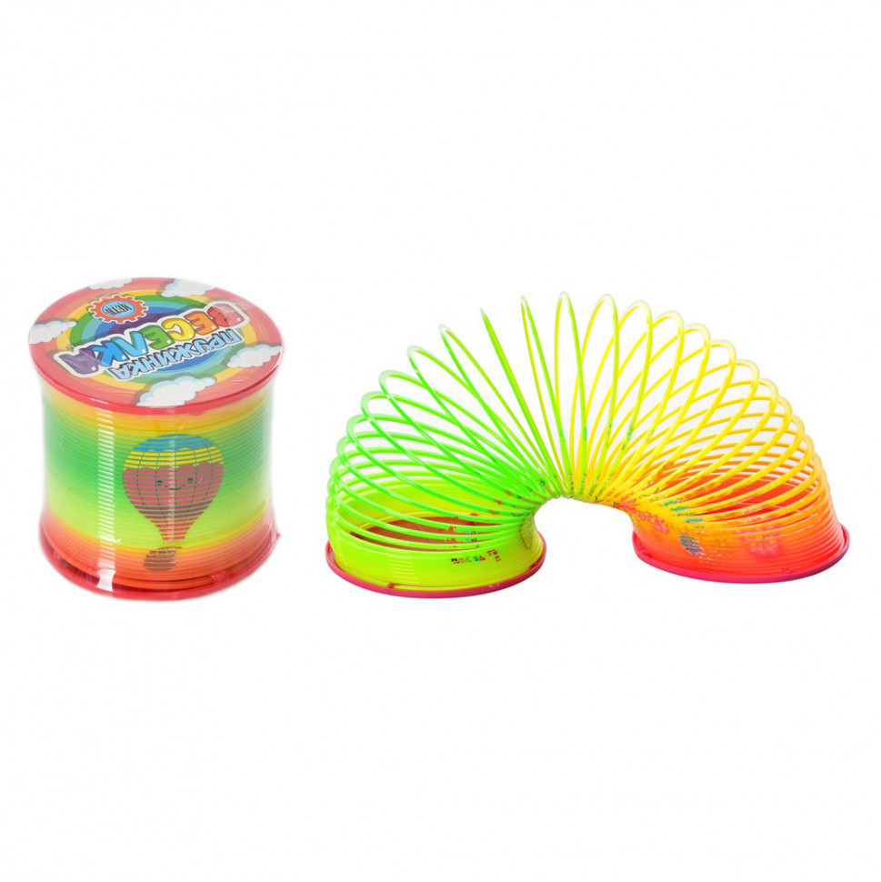 Ігра  mebelime шка-пружинка 1199MR веселка, фото 1