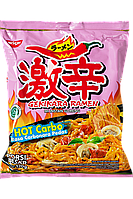 Лапша быстрого приготовления Ramen Gekikara Hot Carbo NISSIN 120 г