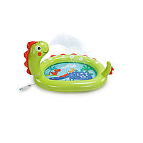 Intex Басейн надувний 58437 NP "Діно" 119х109х66см, 2+, об`єм= 68л, фото 4