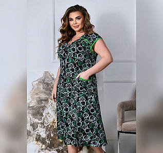 Літній жіночий халат великі розміри