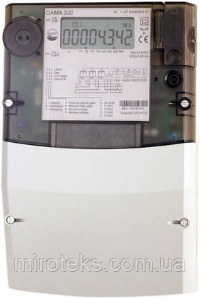 Лічильник електроенергії GAMA 300 G3B трифазний багатотарифний, кл. т. 0,5 S ☎044-33-44-274 📧miroteks.info@gmail.com, фото 2