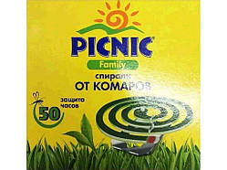 Спіралі від комарів (10 шт) Picnic Family (012) ТМ PICNIC