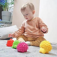 Набір mebelime пищалок "Тварини" Bambi 628-5 з шипиками, фото 5