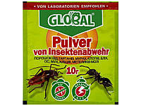 Порошок від побутових комах 10г Універсальний ТМ GLOBAL 7Копійок