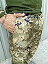 Тактичні військові штани Terra піксель зелений, фото 4