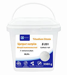 Цитрат натрію 3 кг MyChem Натрій лимоннокислий