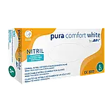 Рукавички нітрилові Pura Comfort white AMPri, фото 3