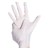 Рукавички нітрилові Pura Comfort white AMPri, фото 4