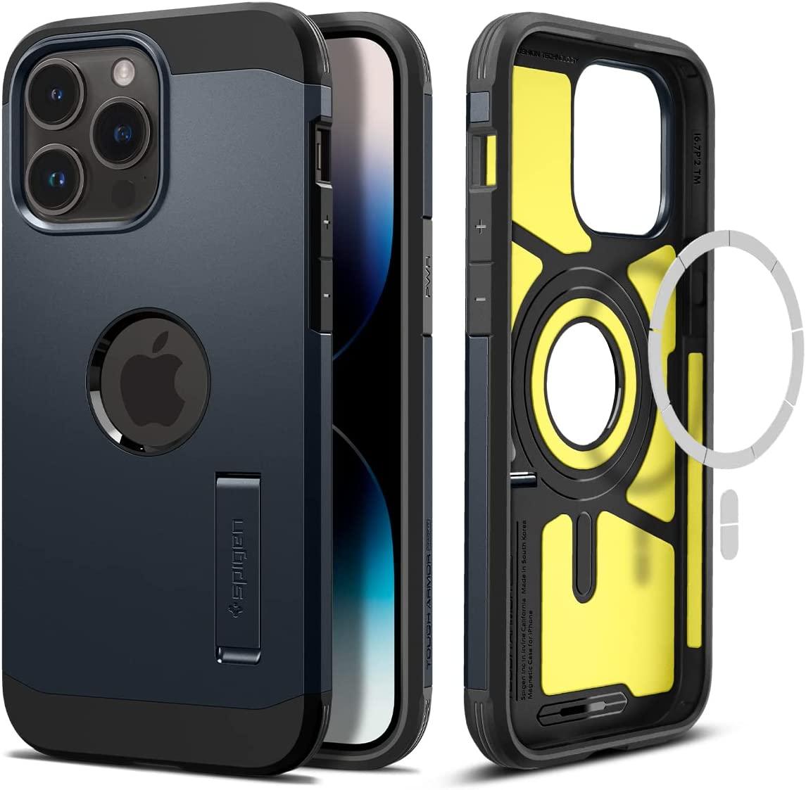 Чехол Spigen Tough Armor with MagSafe Metal Slate для iPhone 14 Pro Max
