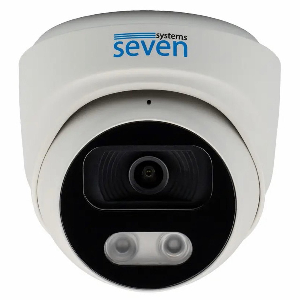 IP-відеокамера 4 МП вулична/внутрішня SEVEN IP-7214PA white (2,8)