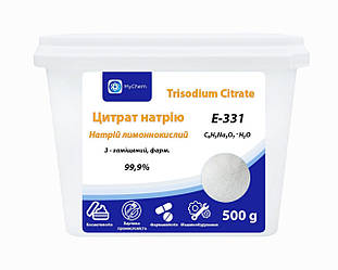 Цитрат натрію 500 г MyChem Натрій лимоннокислий