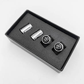 Захисні ковпачки на ніпеля Sport JAGUAR (Ягуар) 4 шт Хром, фото 1