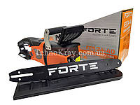 Электропила цепная Forte FES24-40 | Мощность 2,4 кВт | Шина 40 см | Продольное расположение двигателя