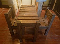 Стол садовый деревянный Альфа 1м