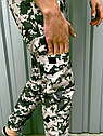 Тактичні військові штани Terra піксель темно-зелений, фото 4