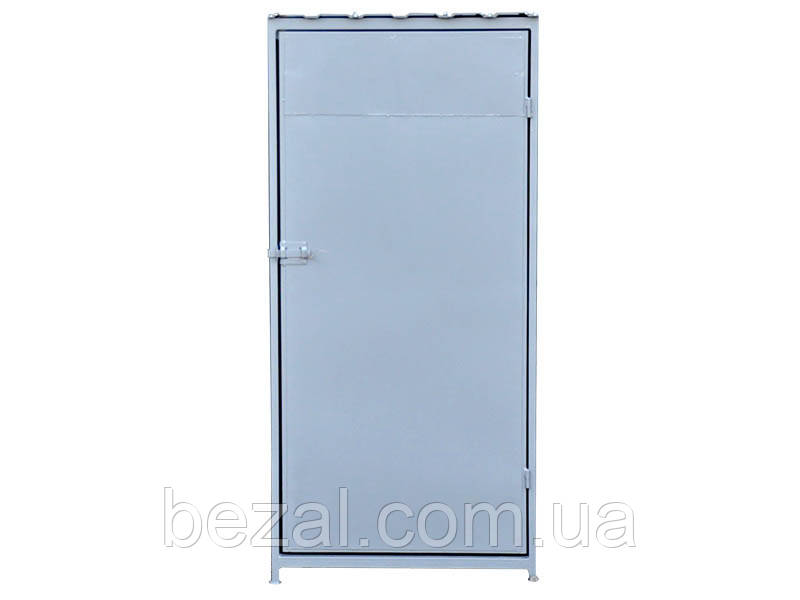 Шкаф для двух баллонов с пропаном серый Kompred OL646 - фото 1 - id-p1817918887