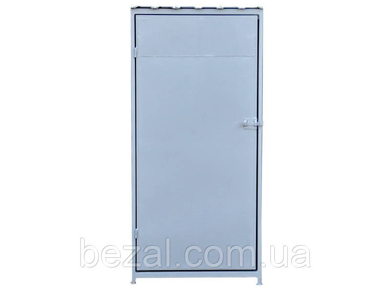 Шкаф для двух баллонов с пропаном серый Kompred OL646 - фото 3 - id-p1817918887