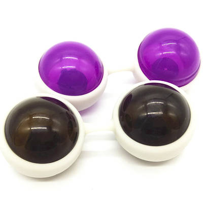 Набір вагінальних кульок — Personal Trainer чорно-фіолетовий
