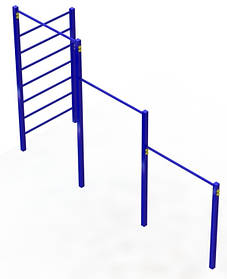 Турнік потрійний зі шведською стінкою SiverSport KID647.1