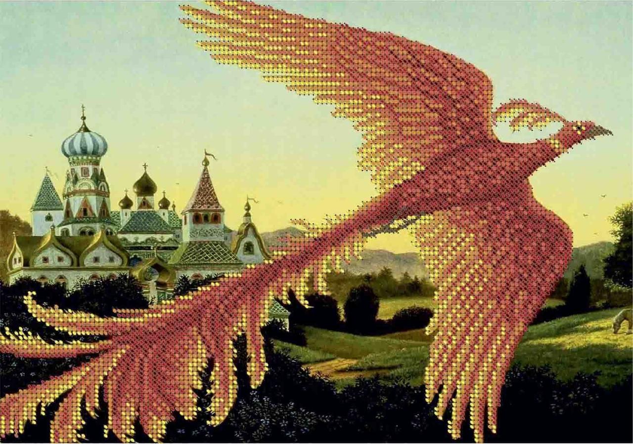 Схема для вишивки бісером А4-К-635 Жар-птиця