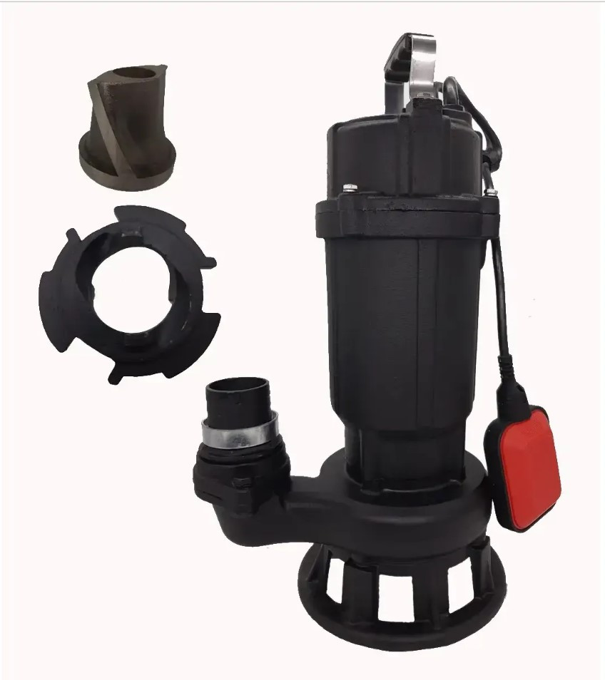 Фекальний насос для каналізації з ножем ALBA WQG 1,5 1500  Польща, фото 1