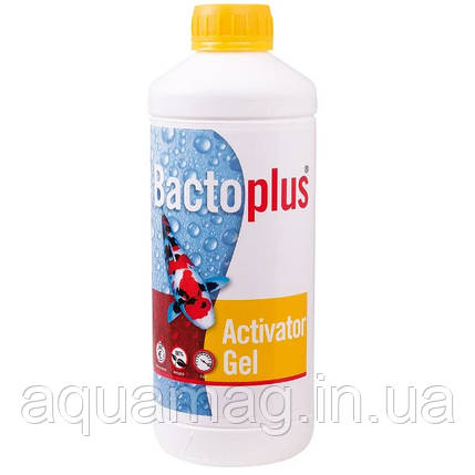 Активатор бактерій Bactoplus Activator Gel 1 л, нітрифікуючі бактерії для водойми, УЗВ, фото 1