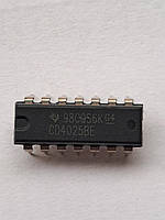 Микросхема Texas Instruments CD4025BE DIP14