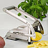 Сталева картоплерізка Potato Chipper / Овочерізка ручна, фото 4