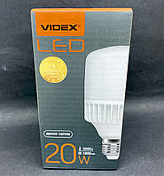 Світлодіодна LED лампа Videx A65 20W E27 5000K (ГАРАНТІЯ)