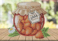Схема для вишивки бісером А5-Д-380 Полуничний джем