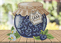 Схема для вишивки бісером А5-Д-382 Чорничний джем