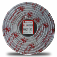 EH-3 TV кабель 64% ССS 1,02 Медная фольга 64 медных жил ПВХ/белый 100м