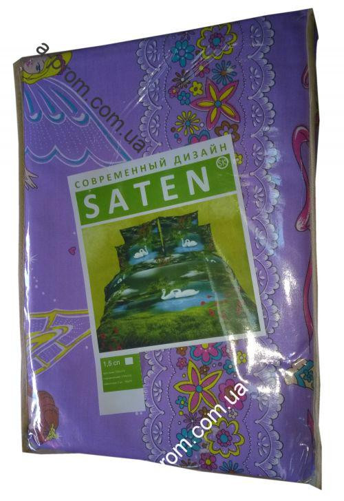 Постільний комплект 1.5 Сатин Gold, "SATEN", дитяча забарвлення