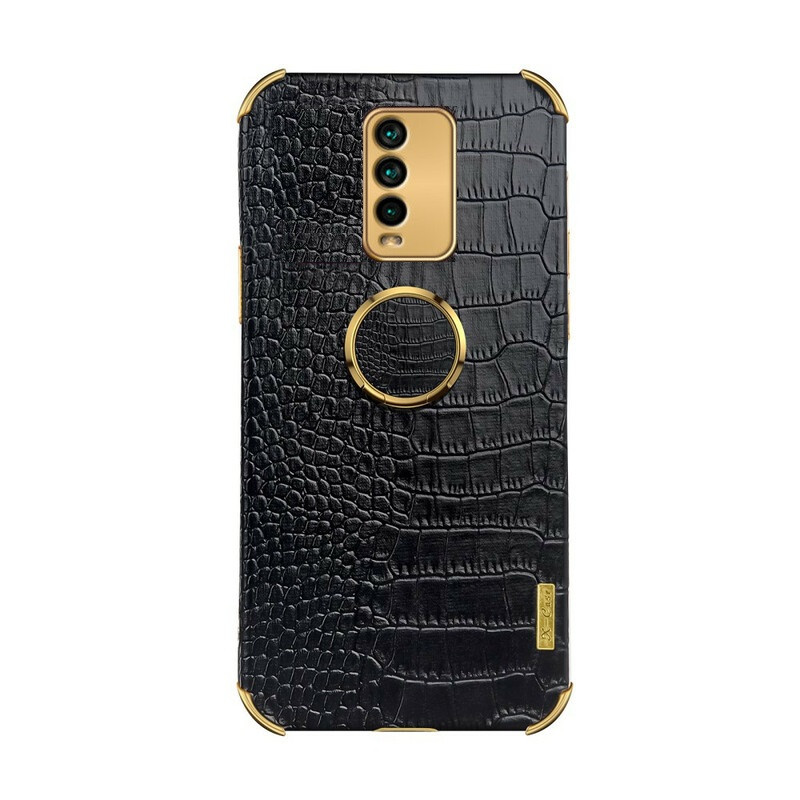 Чохол для Xiaomi Mi 9T / Mi 9T Pro / Redmi K20 / K20 Pro з тисненням під шкіру крокодила і магнітним утримувачем