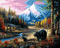 Картина по номерам Жители леса (BK-GX45074) 40 х 50 см Rainbow Art [Без коробки]