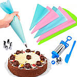 Кондитерські мішки, шприци та насадки