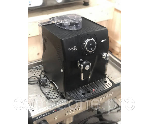 Автоматична кавоварка з функцією автоматичного очищення Saeco Incanto Rondo S-Class Black - фото 1 - id-p1817970869