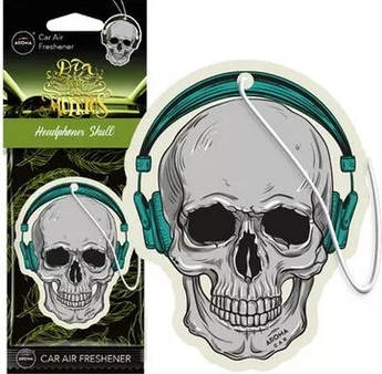 Ароматизатор автомобільний Aroma Car Dia De Los Muertos, Headphone Skull