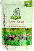 Влажный корм для щенков Isegrim Junior Pouch Roots Turkey & Beef 410 г