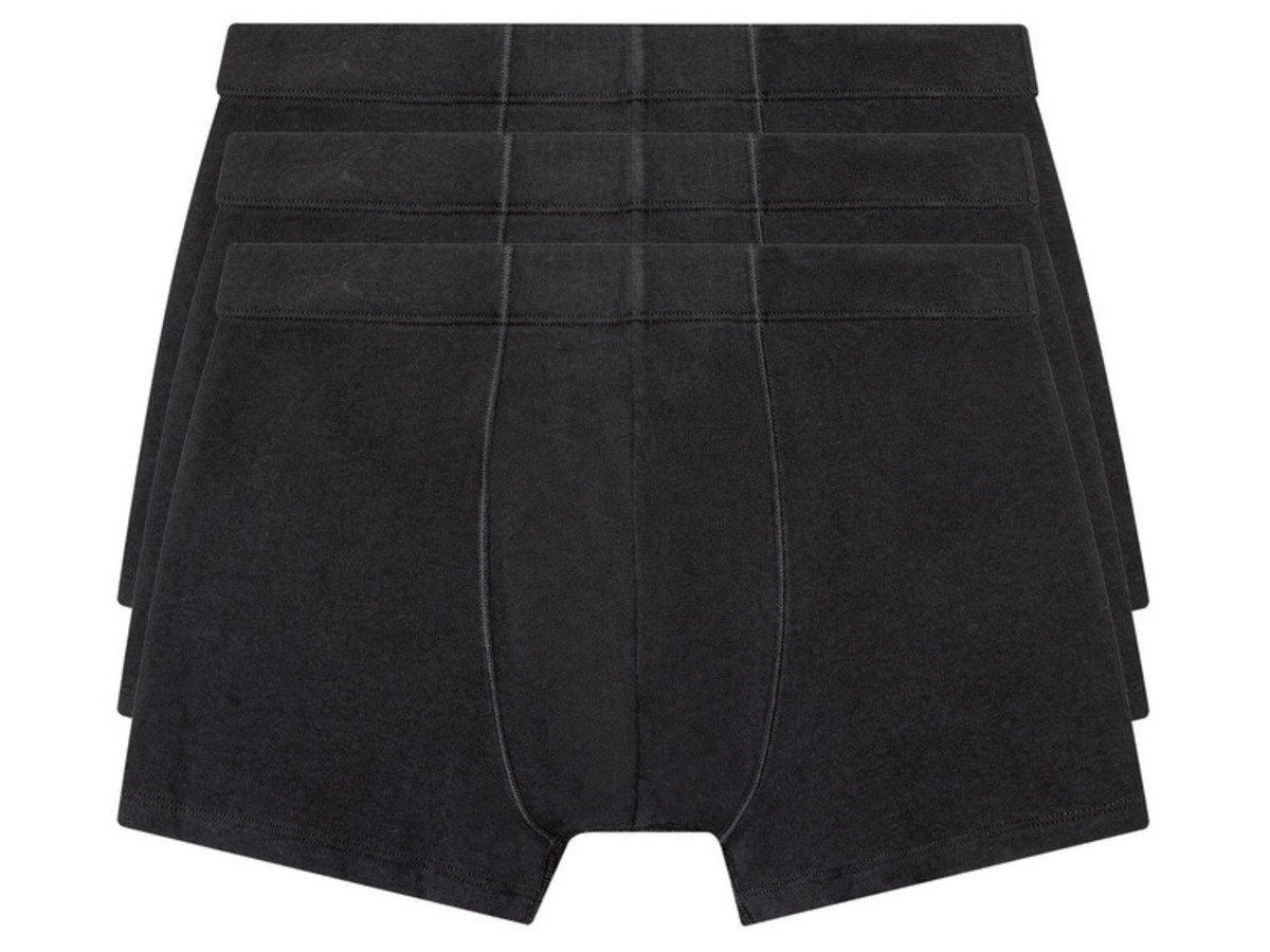 Комплект труси-боксери з 3 штук, розмір L, колір чорний
