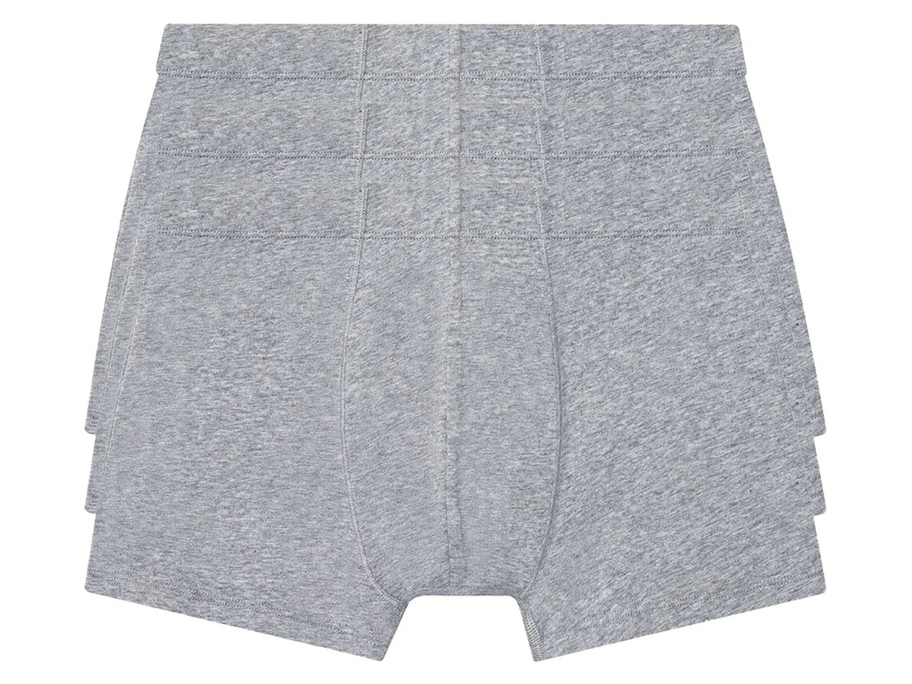 Комплект труси-боксери з 3 штук, розмір M, колір сірий