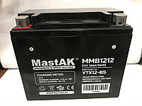 Аккумулятор мото МВВ1212 12V 12Ah Mastak