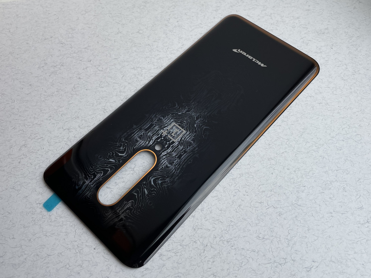 OnePlus 7T Pro McLaren Edition задняя крышка черного цвета с серебряной  вязью, глянцевая для ремонта (ID#1817994819), цена: 675 ?, купить на Prom.ua