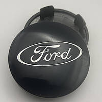 Колпачок с логотипом Ford 65 мм 55 мм черный